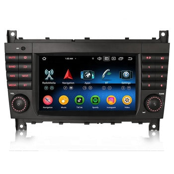 Erisin ES5769CN Android 14.0 GPS Auto Radio pour Mercedes Benz CLC classe W203 G classe W463 CarPlay lecteur Dvd de voiture