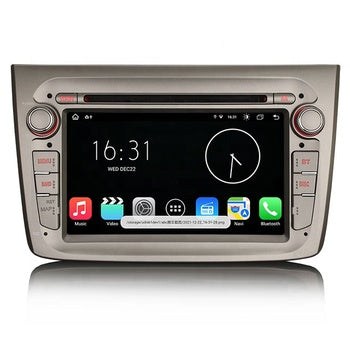 Erisin ES8830M 7 pouces TPMS DAB DSP IPS Android 13.0 sans fil CarPlay 4G GPS de voiture pour Alfa Romeo Mito lecteur Dvd de voiture