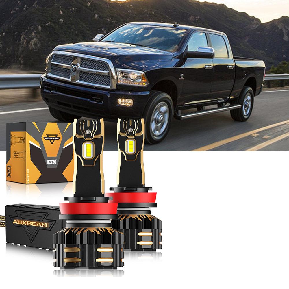 For 2013-2015 Ram 2500 (without projector-type headlights) 9005 H11 LED Headlight Bulbs Bundle - Auxbeam  – éclairage LED auto