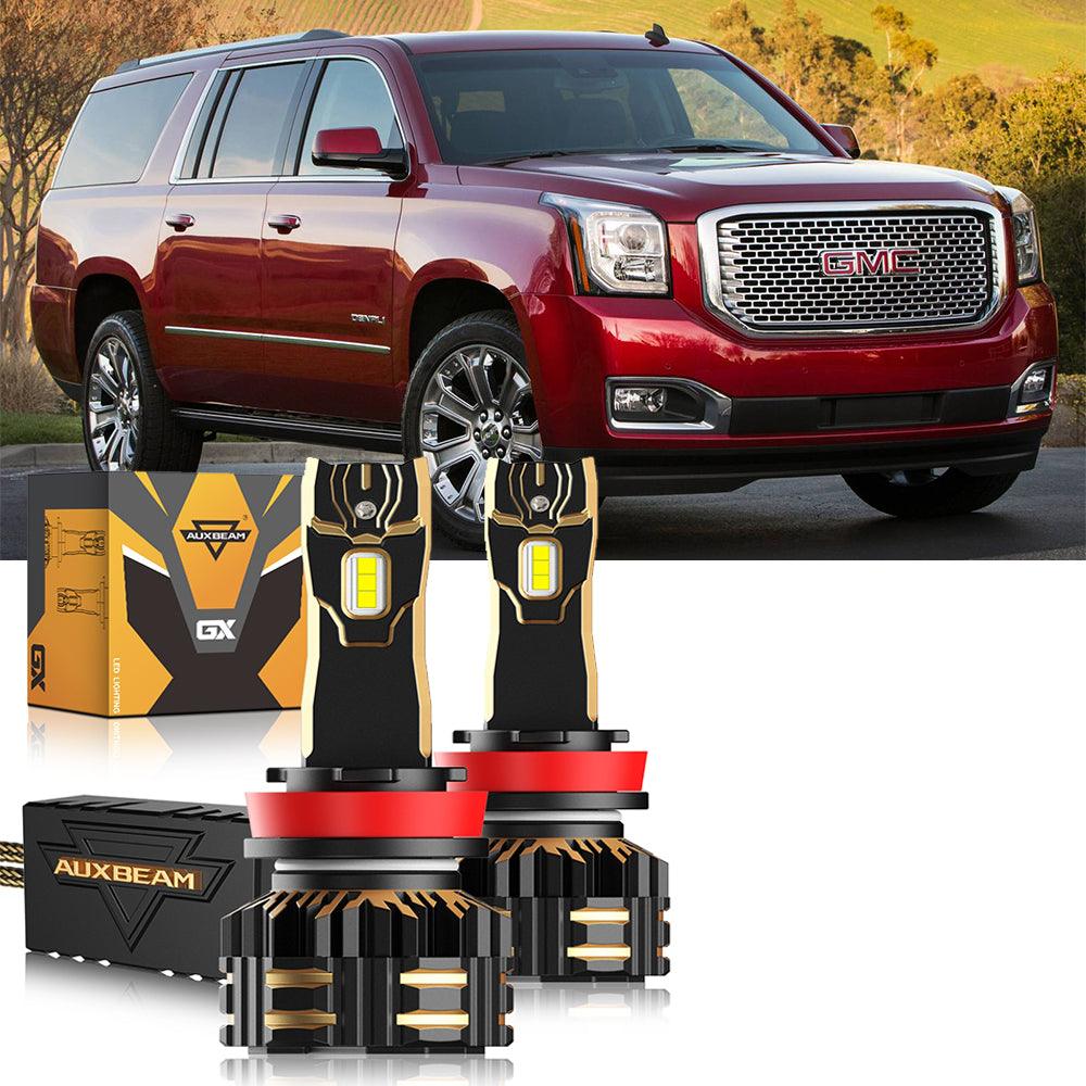 For 2015-2019 GMC Yukon Halogen 9005 H11 LED Headlight Bulbs Bundle - Auxbeam  – éclairage LED auto