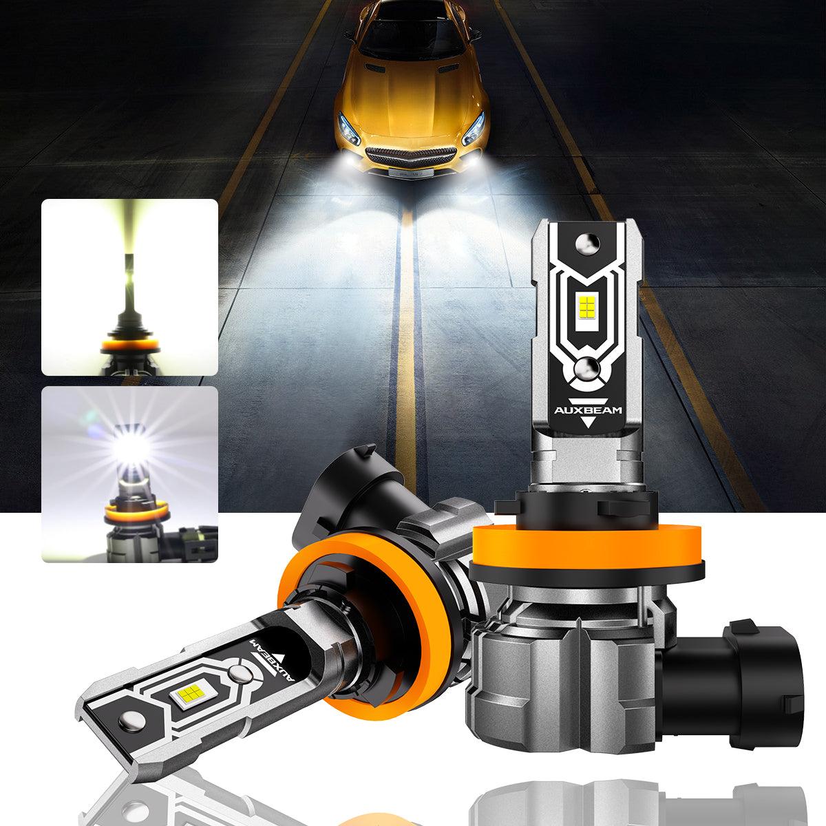 🆕H11 H9 H8 H16JP LED FOG Light/DRL Bulbs 50W 10000LM 6500K Cool White Q5 Series | 2 Bulbs