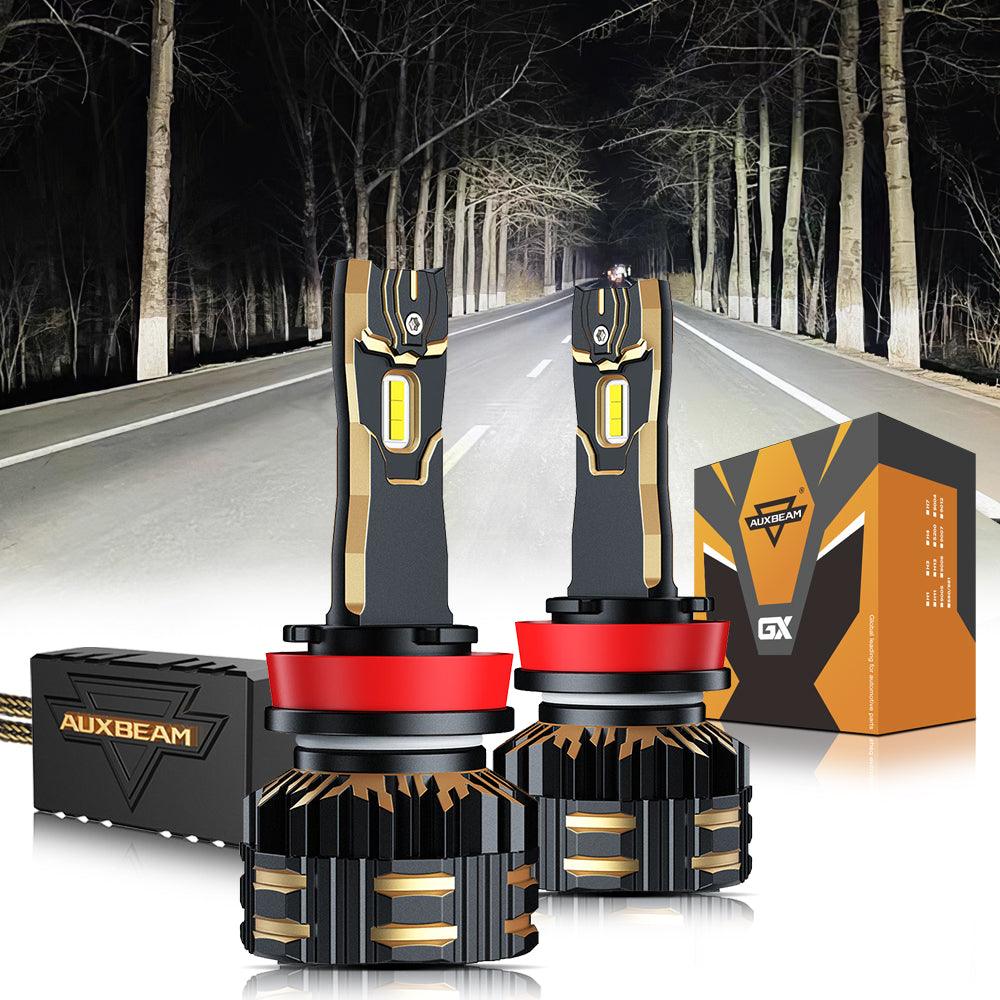 Brightest GX Series 25000LM 120W LED Headlight Bulbs 6500K Cool White - Auxbeam  – éclairage LED auto