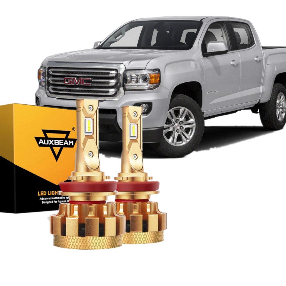 For 2015-2019 GMC Canyon F-16 Plus Series Built-in Canbus Automotive Grade 14000LM LED Light Bulbs High Low Beam Bundle - Auxbeam  – éclairage LED auto