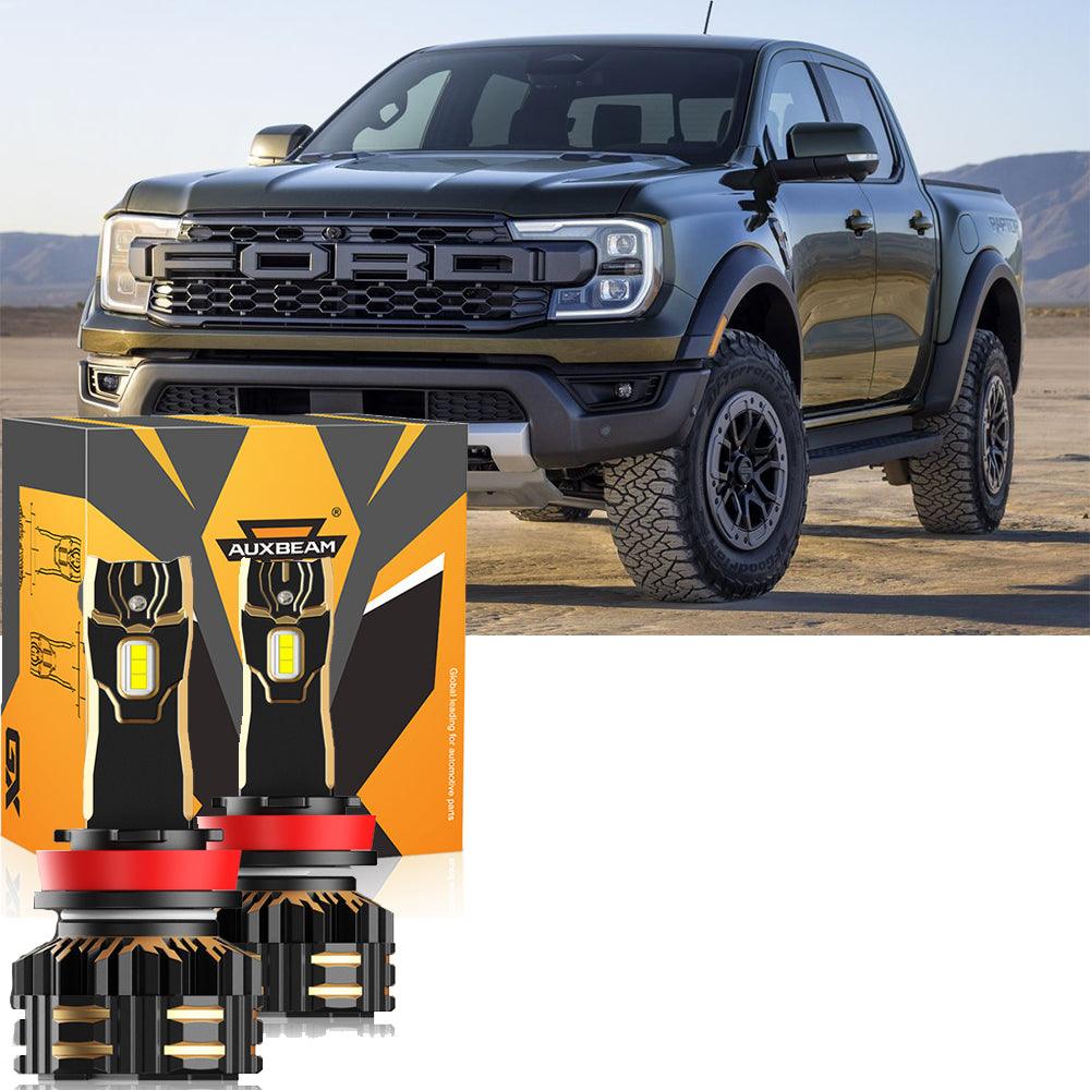 For 2020 Ford Ranger 9005 H11 LED Headlight Bulbs Bundle - Auxbeam  – éclairage LED auto