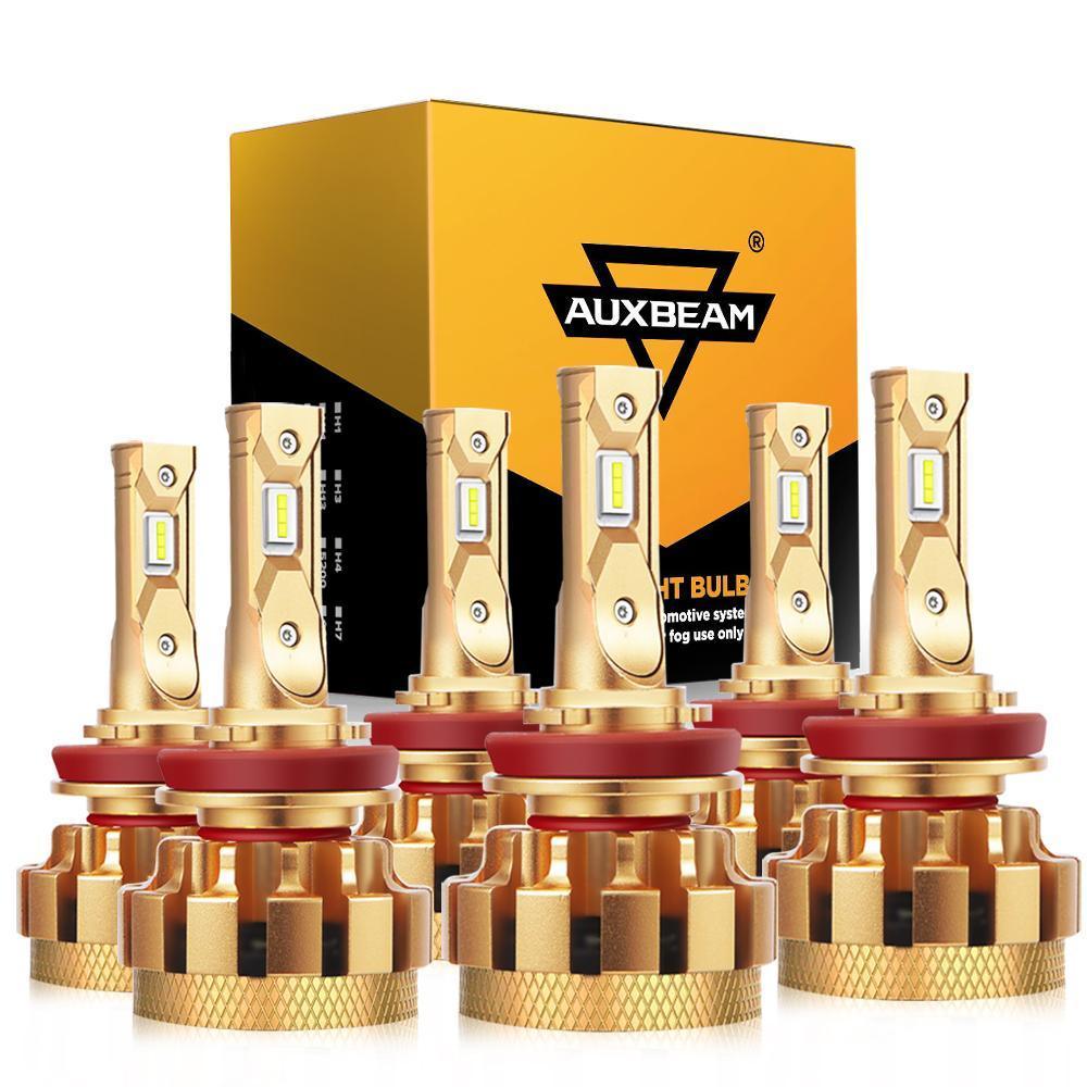 For 2016-2022 Toyota Tacoma F-16 Plus Series Automotive Grade 28000LM LED Light Bulbs High Low Beam Bundle