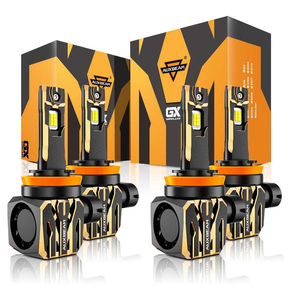 🆕GX Plug&Play Series 30000LM 120W LED Headlight Bulbs 6500K Cool White