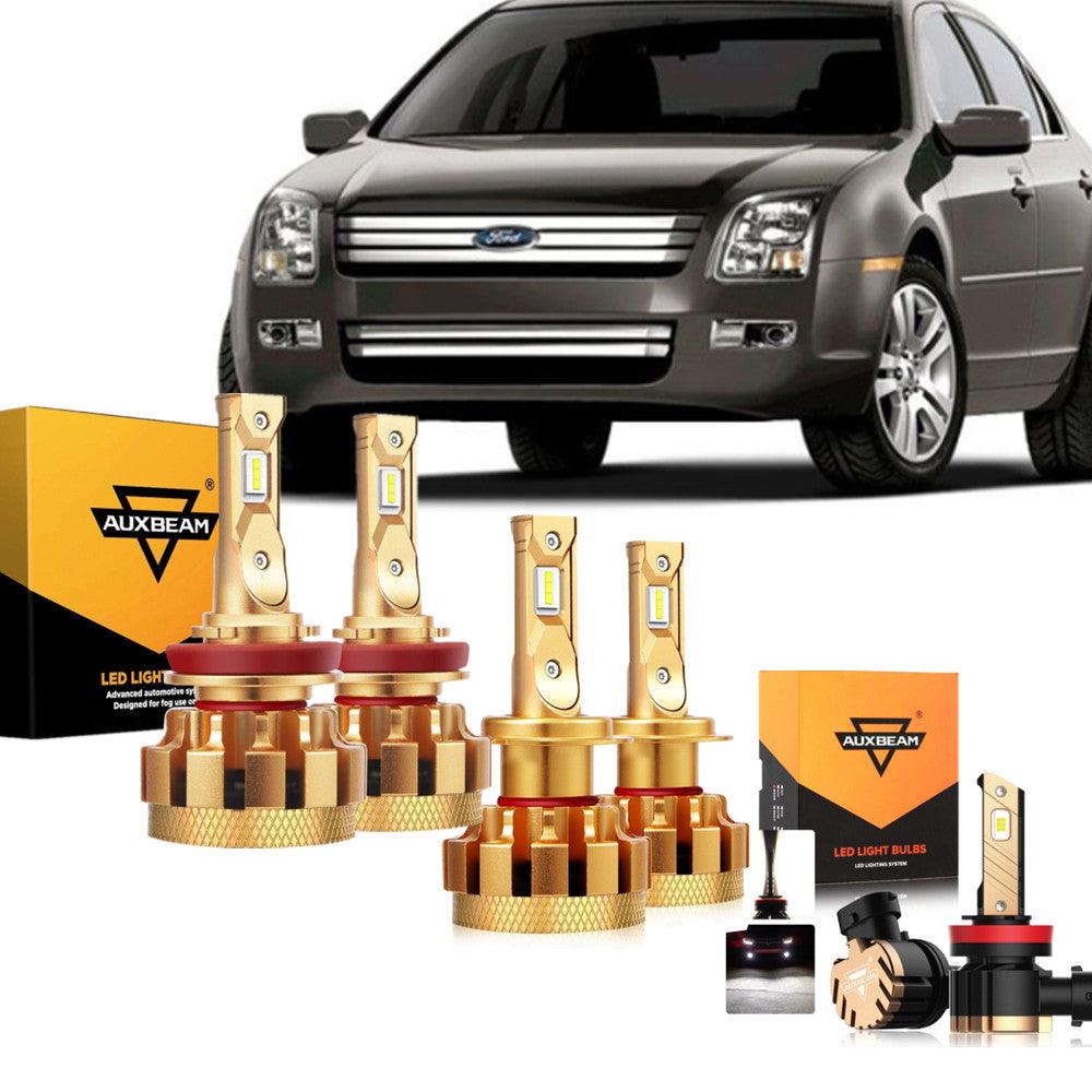 For 2018-2020 Ford Fusion F-16 Plus Series Built-in Canbus Automotive Grade 14000LM LED Light Bulbs High Low Beam Bundle - Auxbeam  – éclairage LED auto