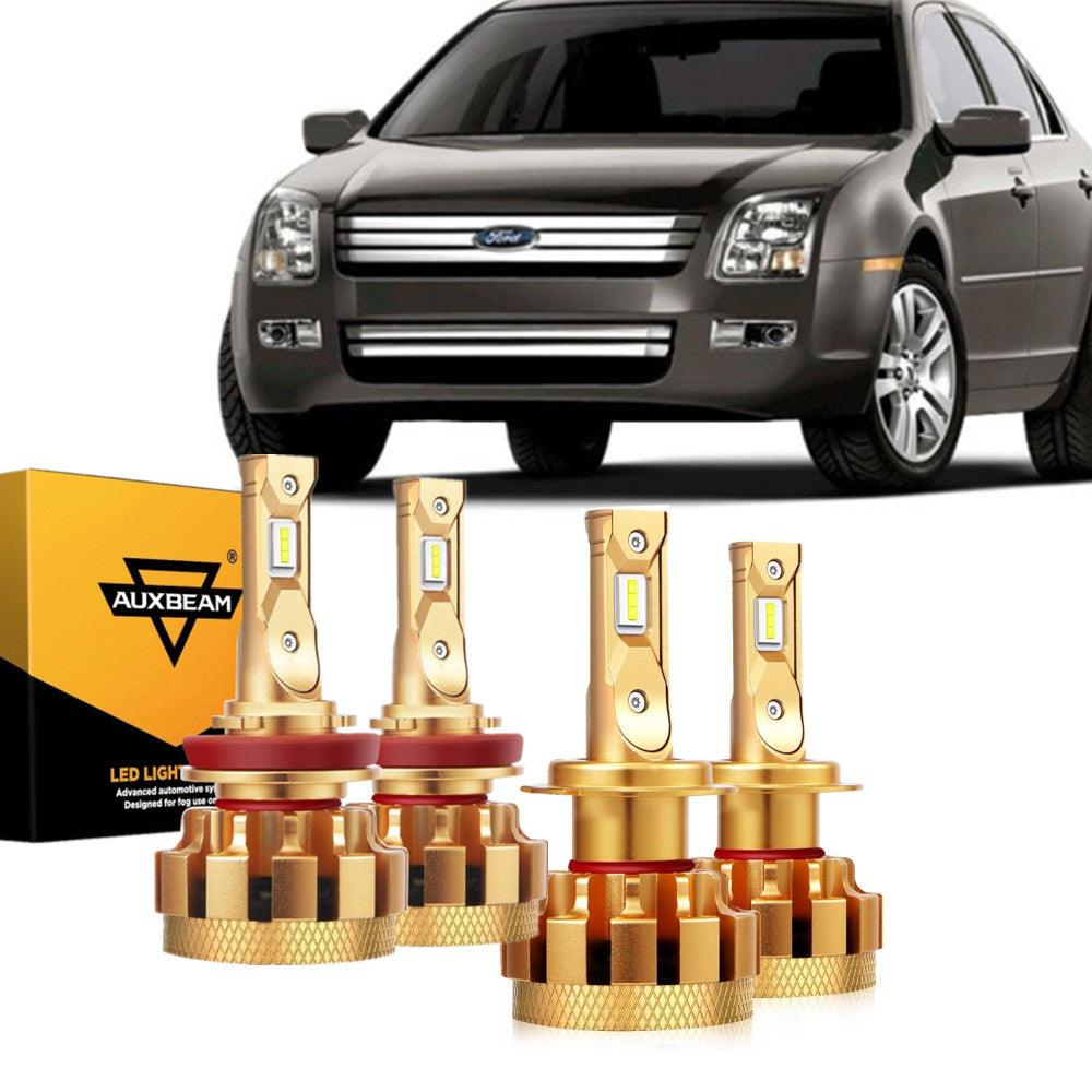 For 2018-2020 Ford Fusion F-16 Plus Series Built-in Canbus Automotive Grade 14000LM LED Light Bulbs High Low Beam Bundle - Auxbeam  – éclairage LED auto