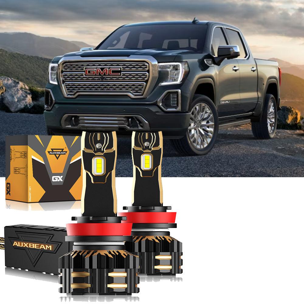 For 2007 GMC Sierra 1500 9005 H11 LED Headlight Bulbs Bundle - Auxbeam  – éclairage LED auto