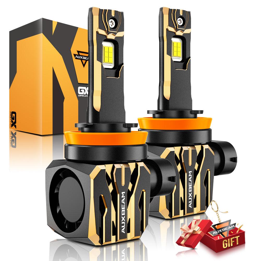 🆕H11/H9/H8 LED Headlight Bulbs 120W 30000LM GX Plug&Play Series 6500K Cool White | 2 Bulbs