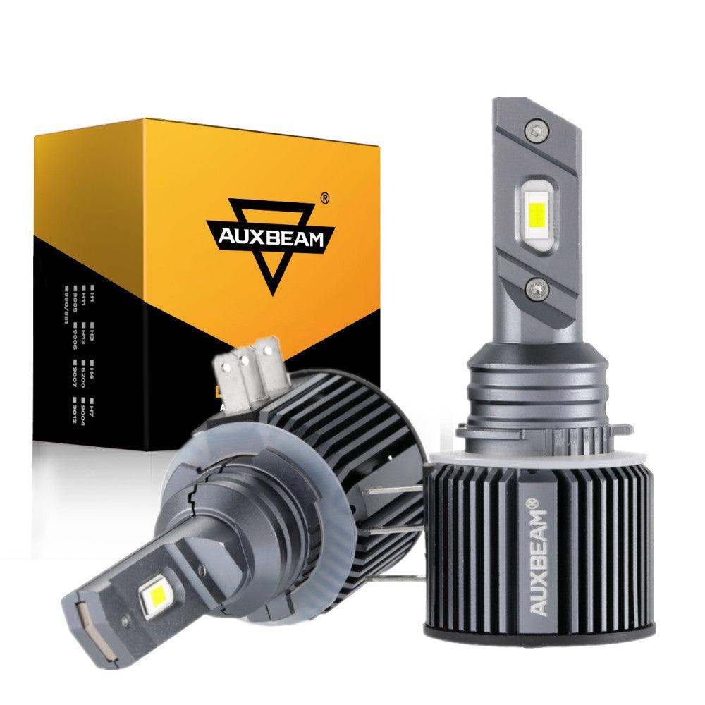 H15 LED Headlight Bulbs 70W 14000LM High Beam Daytime Running 6500K Cool White | 2 Bulbs - Auxbeam  – éclairage LED auto