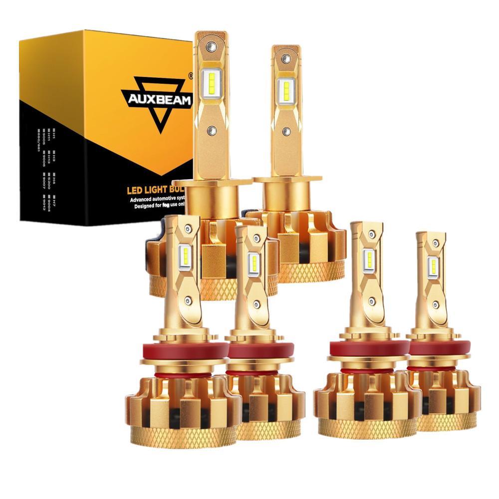 For 2015-2018 Ford Focus(Halogen Capsule Headlamps) F-16 Plus Series Built-in Canbus Automotive Grade 14000LM LED Light Bulbs High Low Beam Bundle - Auxbeam  – éclairage LED auto