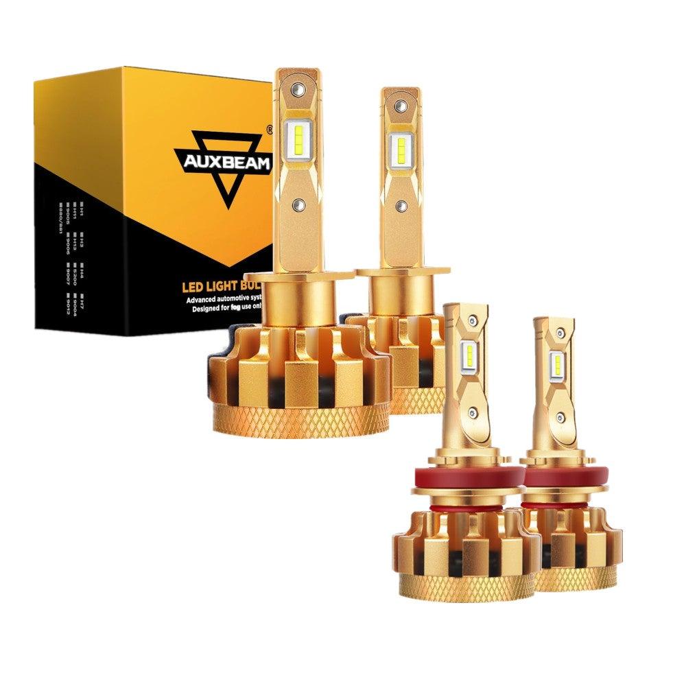 For Ford Focus F - 16 Plus Series Built - in Canbus Automotive Grade 14000LM LED Light Bulbs High Low Beam Bundle - FORZA - PARIS