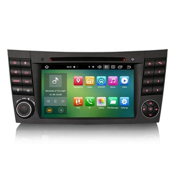 Lecteur DVD de voiture ES8580E 7 pouces BT Android 12.0 CarPlay 4G pour Benz Classe E W211 Classe G W463 CLS Auto Radio