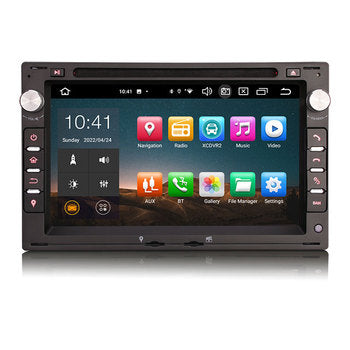 Stock UE Erisin ES8586V 7 "DSP Android Lecteur Dvd de voiture CarPlay Auto GPS 4G DAB pour VW BORA Golf Passat Polo Eos Seat Skoda Stereo