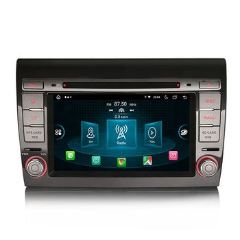 Lecteur DVD multimédia de voiture Erisin ES8971F 7 "Android 11 DSP IPS GPS Navi pour Fiat Bravo Carplay Auto Stereo
