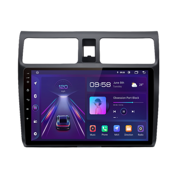 Junsun V1Pro pour Suzuki Swift AI Voice Android Auto Autoradio pour Suzuki Swift 2003-2010 Carplay 4G Car Multimedia GPS Auto