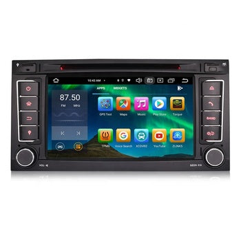 Autoradio Erisin ES8556T 7 pouces Android 12.0 sans fil CarPlay 4G TPMS DAB SWC DSP DVD pour VW TOUAREG T5 Auto Radio