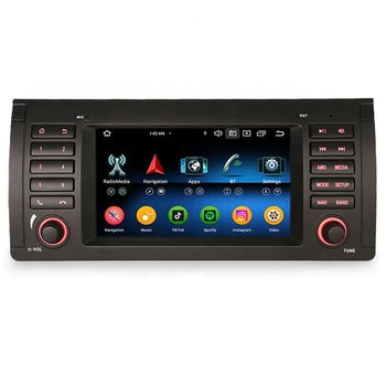 Meilleur Ue Stock Erisin ES5753BN Android 14.0 sans fil CarPlay IPS DSP lecteur Dvd de voiture pour BMW X5 E53 DVD Auto Android autoradio