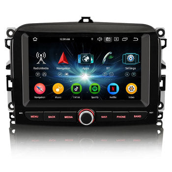 Erisin ES6754LN Android 14 pour Fiat 500L 2012-2017 Multimédia GPS DPS WiFi CarPlay AUTO Radio 4G IPS Écran