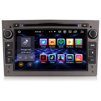 Erisin ES8560PG 7 pouces Android 14.0 IPS DAB DSP lecteur multimédia de voiture TV Carplay Auto Radio pour Opel Astra Combo Signum Corsa