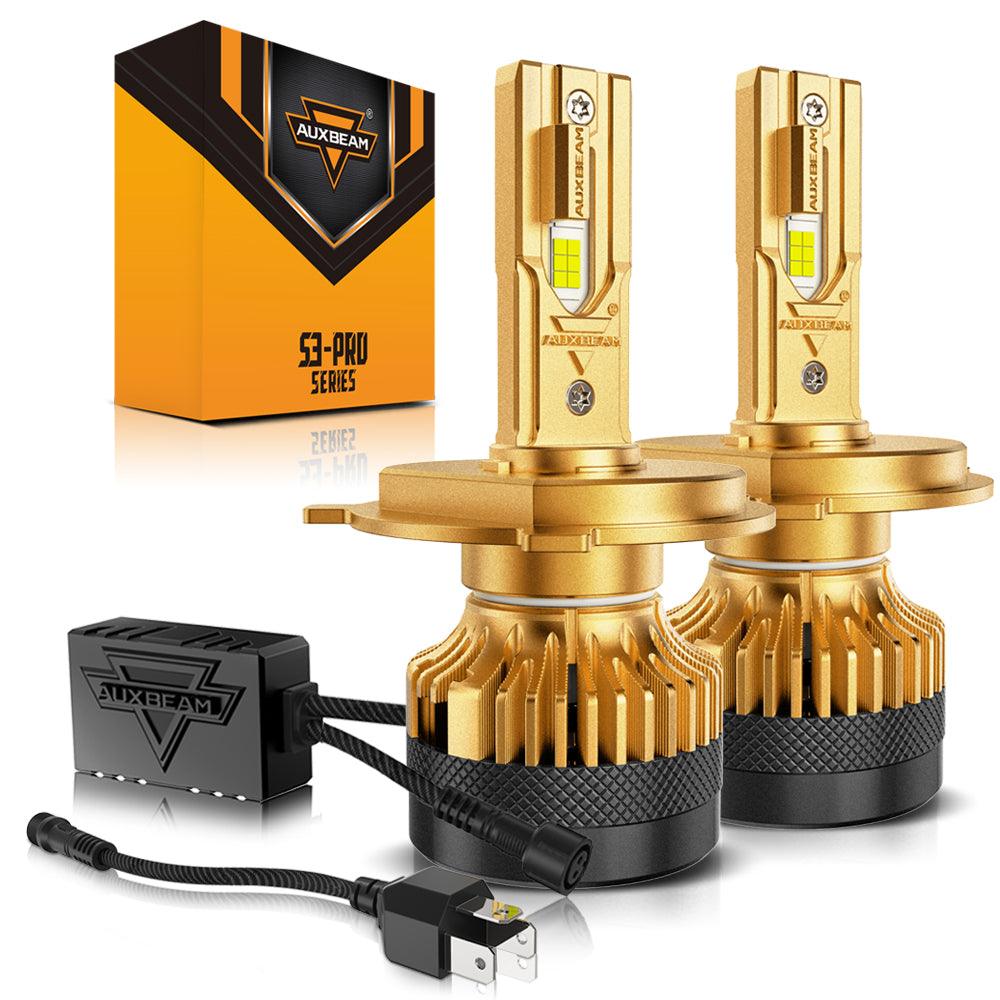 🆕High Power S3 Pro Series 24V 24000LM 120W LED Headlight Bulbs 6500K Cool White - Auxbeam  – éclairage LED auto