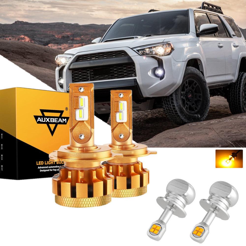 For 2000-2002 Toyota 4Runner F-16 Plus Series Built-in Canbus Automotive Grade 14000LM LED Light Bulbs High Low Beam Bundle - Auxbeam  – éclairage LED auto