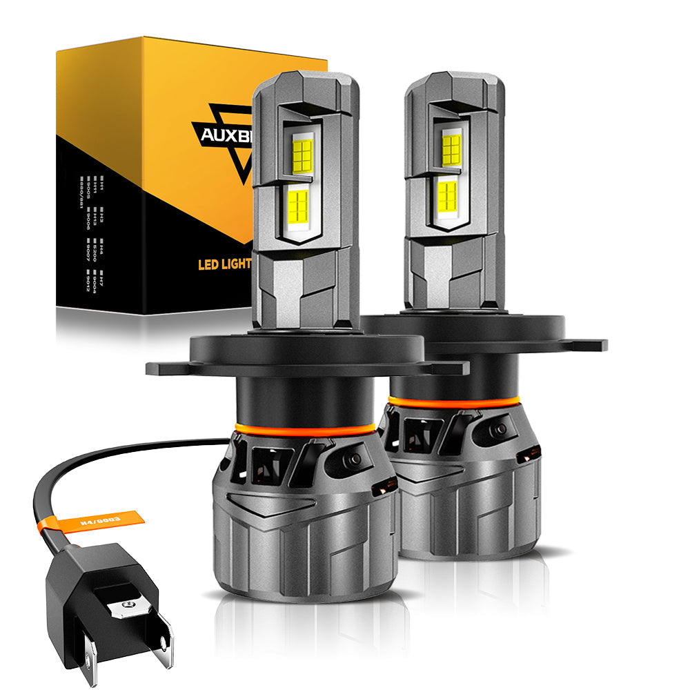 🆕1:1 Mini Size F18 Series 22000LM 100W LED Headlight Bulbs 6500K Cool White