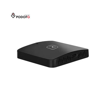Podofo Carplay AI Box Adaptateur voiture sans fil Carplay Dongle Plug Play WiFi BT pour Kia VW Toyota Peugeot Volvo