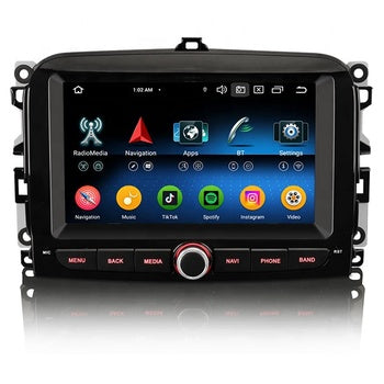 Erisin ES6754LN Octa-Core Android 14.0 CarPlay 4G DAB DSP Auto GPS Lecteur Dvd de voiture pour Fiat 500L Multimédia Auto Radio