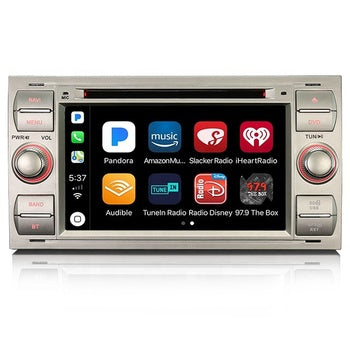 Stock UE ES6766FSN IPS Android 14.0 DSP 4G Lecteur GPS de voiture pour FORD C-Max Connect CarPlay Navi Auto Radio