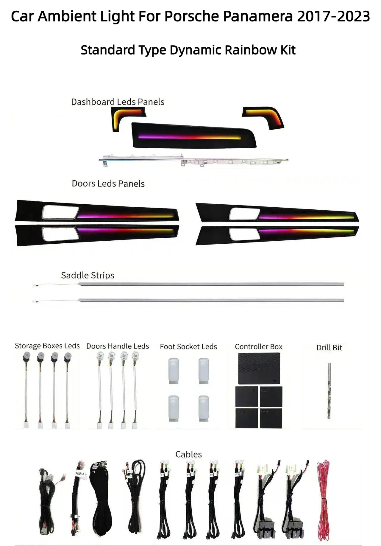 Kit LED intérieur RGB | Forza-Paris.fr