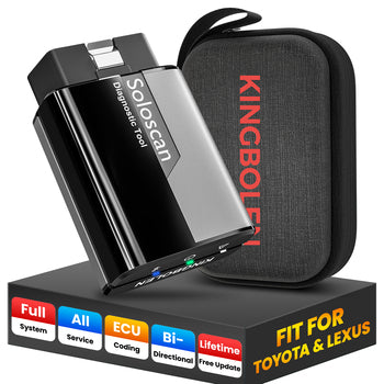 Kingbolen Soloscan pour Toyota Full System Car Code Reader avec toutes les réinitialisations PK CRE gratuit à vie