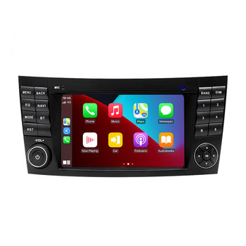 Autoradio 2 Din Android 14 pour Mercedes Benz E-class W211 E200 E220 E300 E350 E240 E280CLSCLASS W219 Multimedia GPS Navigation