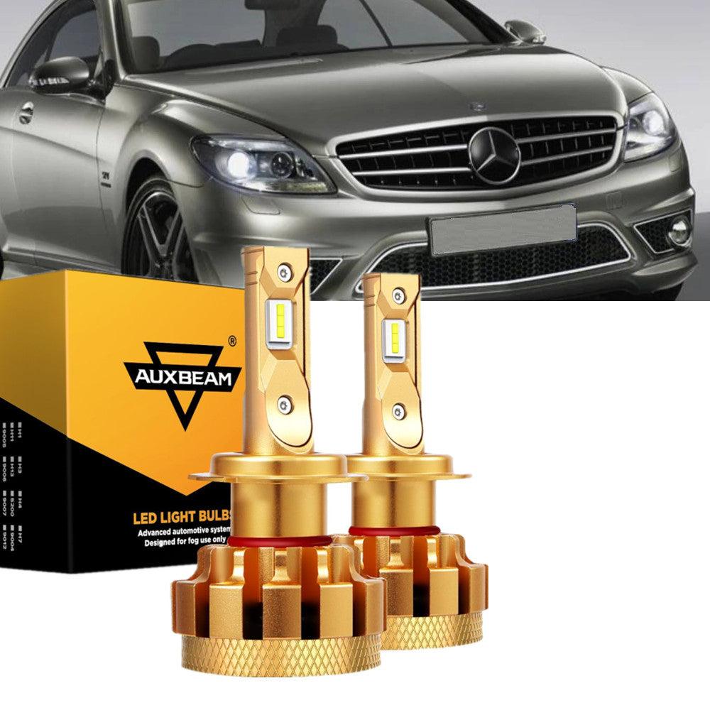 For 2005-2009 Mercedes-Benz CL65 AMG with HID headlamps LED Light Bulbs High Low Beam Bundle - Auxbeam  – éclairage LED auto