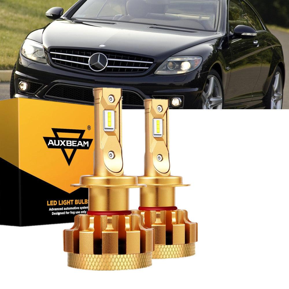 For 2008 - 2009 Mercedes - Benz CL63 AMG with HID headlamps LED Light Bulbs High Low Beam Bundle - FORZA - PARIS