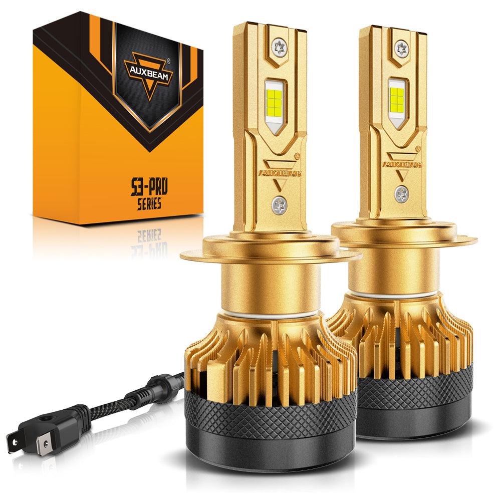 🆕High Power S3 Pro Series 24V 24000LM 120W LED Headlight Bulbs 6500K Cool White - Auxbeam  – éclairage LED auto