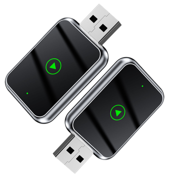 La mise à niveau du Dongle Plug & Play convertit l'adaptateur Carplay Android Auto USB filaire en adaptateur sans fil pour voitures