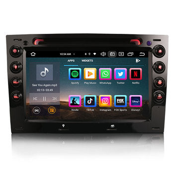 Stock EU ES8513M 7 ''Android 14 DAB DSP OBD WiFi GPS Auto Radio Navi pour Renault Megane Car Stereo DVR Dashboard Placement