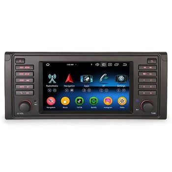 Eu Stock Erisin ES5739BN Android 14.0 4G sans fil CarPlay Gps lecteur de voiture pour BMW 5er E39 M5 DAB GPS DSP IPS Auto stéréo