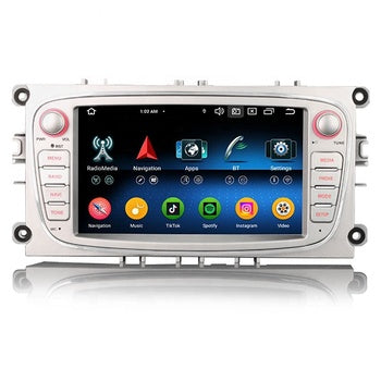 Stock UE Erisin ES5768FS 7 "Android 13 GPS lecteur Dvd de voiture pour FORD Mondeo Focus Galaxy s-max 4G WiFi sans fil CarPlay Auto Radio
