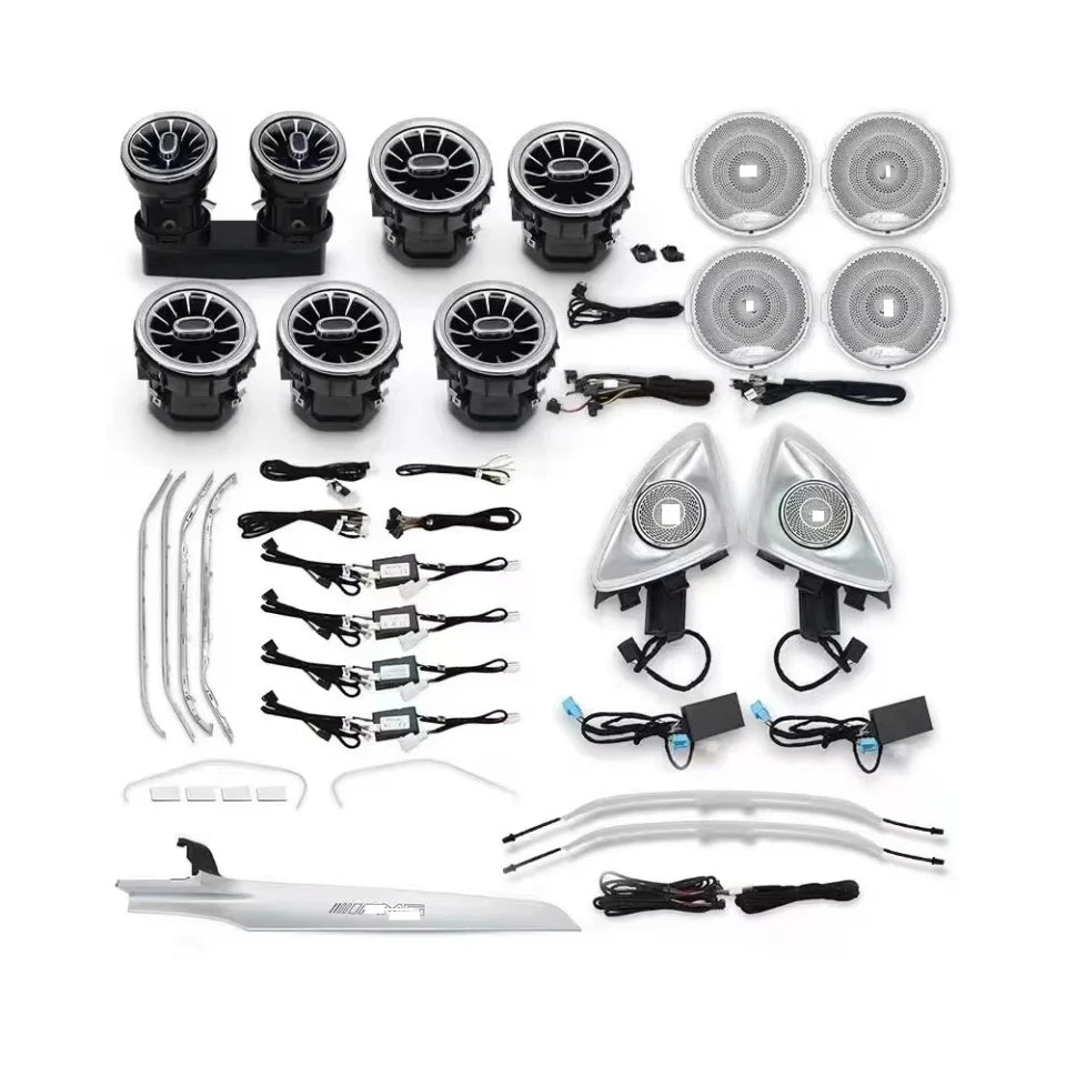 New Top Configuration High Quality Suitable for Mercedes-Benz C-Class (W205) Ambient Interior Light Car Interior Light 31 Lig