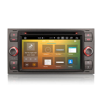 STOCK EU Erisin ES8566FG IPS DSP Android 13.0 Autoradio Voiture DVD Sans Fil CarPlay Android Auto GPS 4G DAB + pour Ford