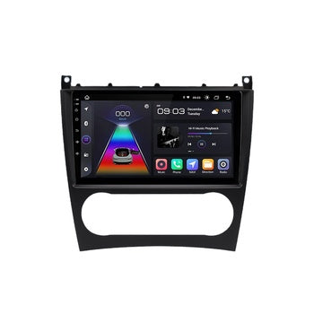 Junsun V1Pro Android Auto Radio pour Mercedes Benz Classe C W203 2005-2009 C200 C230 C240 C320 C350 CLK W209 GPS Carplay sans fil