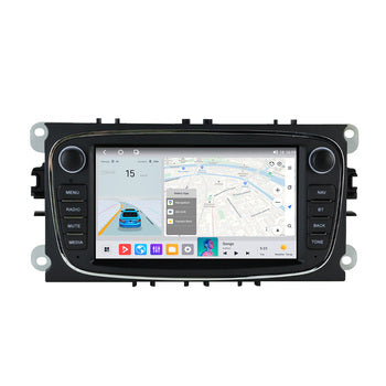 MEKEDE EU Stock voiture lecteur multimédia Radio Car-play Android Auto GPS Navigation 8core 4 + 64G écran tactile pour Ford Focus 7 pouces