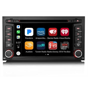 Erisin ES6532S 7 "Octa-Core Android 14.0 IPS sans fil CarPlay GPS Navi tableau de bord lecteur stéréo automatique pour Seat Leon BT5.0