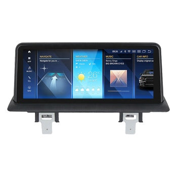 MEKEDE EU Stock en France Qualcomm 680 Lecteur Dvd de voiture Autoradio écran Android Car-play pour BMW E87 avec souris multimédia BT USB
