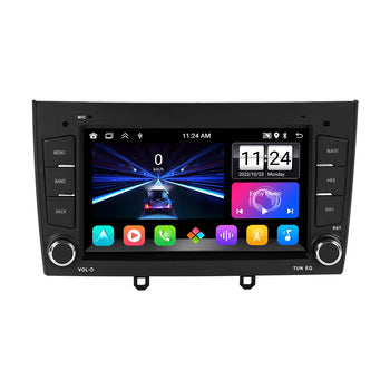 MEKEDE-Écran tactile de 8227 pouces avec navigation GPS, Android Auto 10.25, 2 + 32 Go, pour Peugeot 408, 2010-2016
