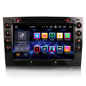 Erisin ES8513M IPS Android 13.0 Autoradio GPS Navi CarPlay pour Renault Megane Android Auto Radio BT5.0 DSP 4G LTE Slot