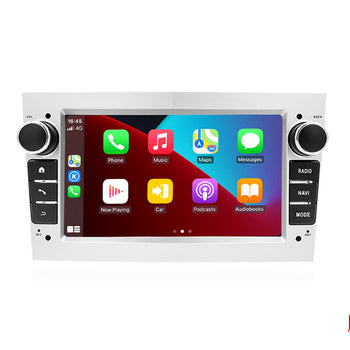 8 + 128G2 Din Android 14 Autoradio pour Opel Vectra C Zafira B Corsa D C Astra H G Jvivaro Meriva Stéréo Multimédia Stéréo Carplay